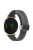 KALEBOL For Garmin Lily 2 Watch Strap Magnetic Buckle Silicone Wrist Band - Space Grey+Black Buckle