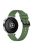 KALEBOL For Huawei Watch GT 4 41mm / Garmin Venu 3S / Asus Zenwatch 3 WI503Q Silicone Watch Band 18mm - Green / Black