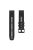 KALEBOL KLB-AWGJ-001 For Garmin Fenix 7 / 7 Pro 22mm Watch Band Concave Dot Silicone Strap - Black