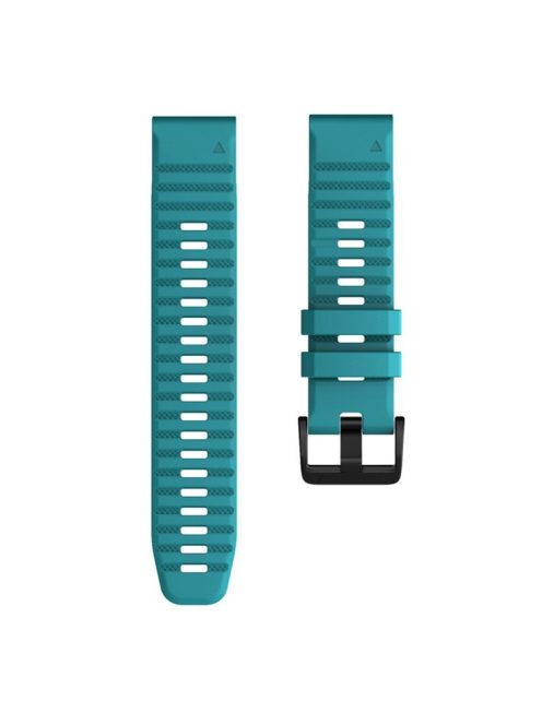 KALEBOL KLB-AWGJ-001 For Garmin Fenix 7 / 7 Pro 22mm Watch Band Concave Dot Silicone Strap - Green