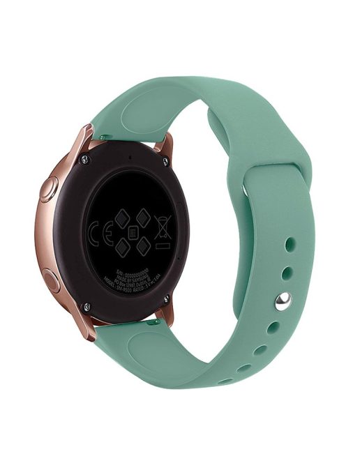 KALEBOL KLB-DKGJ-001 For Huawei Watch GT 4 41mm / Garmin Venu 3S 18mm Silicone Band Watch Strap - Cactus Green