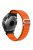 KALEBOL KLB-GSNL-001 for Garmin Fenix 7X / 7X Pro Watch Band Loop Nylon 26mm Sport Strap - Orange