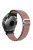 KALEBOL KLB-GSNL-001 for Garmin Fenix 7X / 7X Pro Watch Band Loop Nylon 26mm Sport Strap - Rose Pink