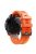 KALEBOL KLB-LWGJ-001 For Garmin Fenix 7  /  7 Pro Strap Replacement QuickFit 22mm Silicone Watch Band - Orange