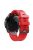 KALEBOL KLB-LWGJ-001 For Garmin Fenix 7  /  7 Pro Strap Replacement QuickFit 22mm Silicone Watch Band - Red