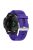 KALEBOL KLB-LWGJ-001 For Garmin Fenix 7  /  7 Pro Watch Bracelet QuickFit 22mm Strap with Grid Texture - Purple