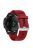 KALEBOL KLB-LWGJ-001 For Garmin Fenix 7  /  7 Pro Watch Bracelet QuickFit 22mm Strap with Grid Texture - Red