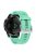 KALEBOL KLB-LWGJ-001 For Garmin Fenix 7  /  7 Pro Watch Bracelet QuickFit 22mm Strap with Grid Texture - Teal Green