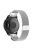 KALEBOL KLB-ML-001 For Garmin Fenix 7 / 7 Pro / 6 / 6 Pro / 5 Plus Watch Strap QuickFit 22mm Milanese Watchband - Silver