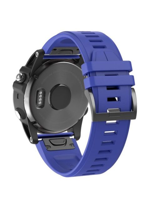 KALEBOL KLB-PWGJ-001 For Garmin Fenix 7X / 7X Pro Watch Band 26mm Silicone Watch Strap - Sapphire