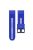 KALEBOL KLB-SJLWGJ-001 For Garmin Fenix 7X / Fenix 7X Pro Watch Band 26mm Triangular Diamond Pattern Silicone Strap - Sapphire