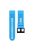 KALEBOL KLB-SJLWGJ-001 For Garmin Fenix 7X / Fenix 7X Pro Watch Band 26mm Triangular Diamond Pattern Silicone Strap - Sky Blue