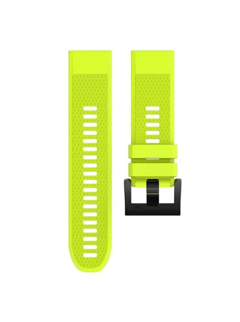 KALEBOL KLB-SJLWGJ-001 For Garmin QuickFit 22mm Wrist Band Adjustable Silicone Strap - Lime