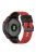 KALEBOL KLB-SSGJ-001 For Garmin Fenix 7 / Fenix 7 Pro Sport Straps 22mm Silicone Watch Band - Red+Black