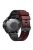 KALEBOL KLB-SSGJ-001 For Garmin Fenix 7X / 7X Pro Silicone Watch Band 26mm Strap Dual Color - Wine Red+Black