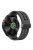 KALEBOL KLB-SSGJ-003 For Garmin Fenix 7X / 7X Pro Watch Band QuickFit 26mm Magnetic Buckle Silicone Band - Coal Black+Black