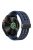 KALEBOL KLB-SSGJ-003 For Garmin Fenix 7X / 7X Pro Watch Band QuickFit 26mm Magnetic Buckle Silicone Band - Dark Blue+Black