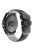 KALEBOL KLB-SSPWGJ-001 For Garmin Fenix 6X / Fenix 7X / Instinct 2X Watchband QuickFit 26mm Silicone Watch Bracelet - Black+Grey