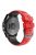 KALEBOL KLB-SSPWGJ-001 For Garmin Fenix 6X / Fenix 7X / Instinct 2X Watchband QuickFit 26mm Silicone Watch Bracelet - Red+Black