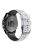 KALEBOL KLB-SSPWGJ-001 For Garmin Fenix 6X / Fenix 7X / Instinct 2X Watchband QuickFit 26mm Silicone Watch Bracelet - White+Black