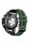 KALEBOL KLB-SSSCGJ-001 For Garmin Fenix 6X / Fenix 7X / Instinct 2X Smart Watch Band QuickFit 26mm Strap - Army Green+Black