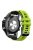 KALEBOL KLB-SSSCGJ-001 For Garmin Fenix 6X / Fenix 7X / Instinct 2X Smart Watch Band QuickFit 26mm Strap - Lime+Black