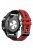 KALEBOL KLB-SSSCGJ-001 For Garmin Fenix 6X / Fenix 7X / Instinct 2X Smart Watch Band QuickFit 26mm Strap - Red+Black