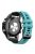 KALEBOL KLB-SSSCGJ-001 For Garmin Fenix 6X / Fenix 7X / Instinct 2X Smart Watch Band QuickFit 26mm Strap - Teal Green+Black