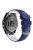 KALEBOL KLB-SSYKGJ-001 For Garmin Fenix 7  /  7 Pro Watch Bracelet Dual Color QuickFit 22mm Replacement Strap - Blue+White