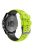 KALEBOL KLB-SSYKGJ-001 For Garmin Fenix 7  /  7 Pro Watch Bracelet Dual Color QuickFit 22mm Replacement Strap - Lime+Black