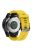 KALEBOL KLB-YDGJ-001 For Garmin Fenix 7S / Fenix 7S Pro Watch Strap 20mm Dot Texture Silicone Watchbands - Yellow