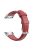 KALEBOL KLB-YLZP-001 For Garmin Fenix 7 / 7 Pro Watch Strap QuickFit 22mm Genuine Cow Leather Band - Red