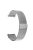 Milanese Mesh Band for Garmin Forerunner 255S / Xiaomi Mi Watch , 18mm Stainless Steel Magnetic Wristband - Silver