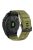 Nylon Canvas Quick Release Band for Garmin Tactix 7 Pro / Fenix 7X / 6X Pro , 26mm Sport Watch Strap - Army Green