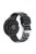 Pattern Printing Soft Silicone Watch Band for Garmin Forerunner 220/230/235/620/63 - All Black