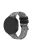 Pattern Printing Soft Silicone Watch Band for Garmin Forerunner 220/230/235/620/63 - Black/Grey