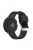 Pattern Printing Soft Silicone Watch Band for Garmin Forerunner 220/230/235/620/63 - Green / Black