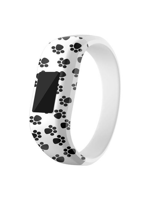 Pattern Printing Wrist Strap for Garmin Vivofit JR, Size: L - Paw Prints