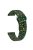 Quick Release Watch Band for Garmin Venu / Sq / Sq 2 / 2 Plus , Silicone 20mm Printed Color Dot Replacement Bracelet - Green