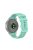 Replacement Silicone Smart Watch Band Adjustable Wrist Strap 20mm for Samsung Galaxy Watch4 Classic 46mm 42mm/Galaxy Watch4 44mm 40mm/Galaxy Watch 42mm/Garmin Vivoactive 3 - Light Green