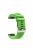 Rhombus Texture Pin Buckle Silicone Watch Strap for Garmin Forerunner 935 - Green