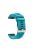 Rhombus Texture Pin Buckle Silicone Watch Strap Replacement for Garmin Forerunner 935 - Sky Blue