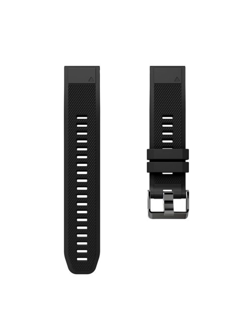 Silicone Smart Watch Band Replacement for Garmin Fenix 5 - Black