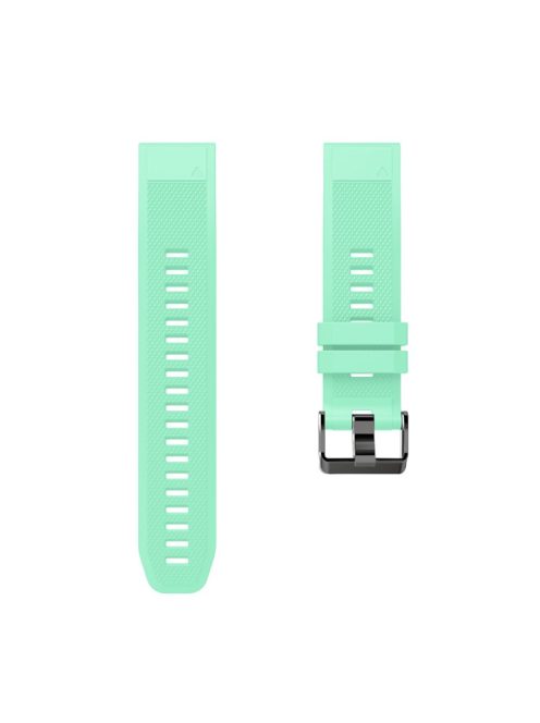 Silicone Smart Watch Band Replacement for Garmin Fenix 5 - Cyan