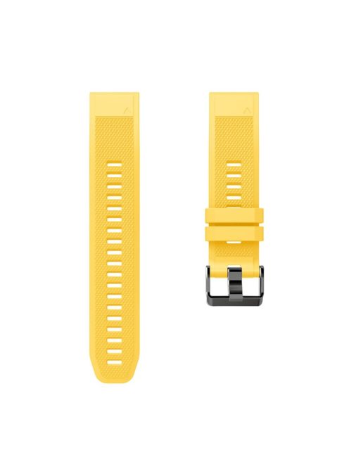 Silicone Smart Watch Band Replacement for Garmin Fenix 5 - Yellow