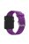 Silicone Smart Watch Band Replacement Strap for Garmin Vivoactive Acetate - Dark Purple