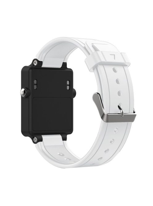 Silicone Smart Watch Band Replacement Strap for Garmin Vivoactive Acetate - White