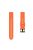 Silicone Smart Watch Replacement Strap for Garmin Fenix 6S - Orange