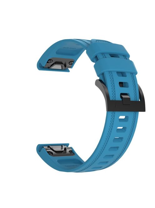 Silicone Smart Watch Strap Replacement for Garmin Fenix 7S/6S Pro/6S/6X/6/5S Plus/5S/Instinct 2S - Blue