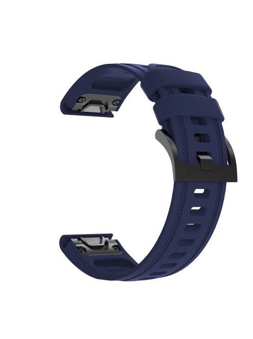 Silicone Smart Watch Strap Replacement for Garmin Fenix 7S/6S Pro/6S/6X/6/5S Plus/5S/Instinct 2S - Dark Blue